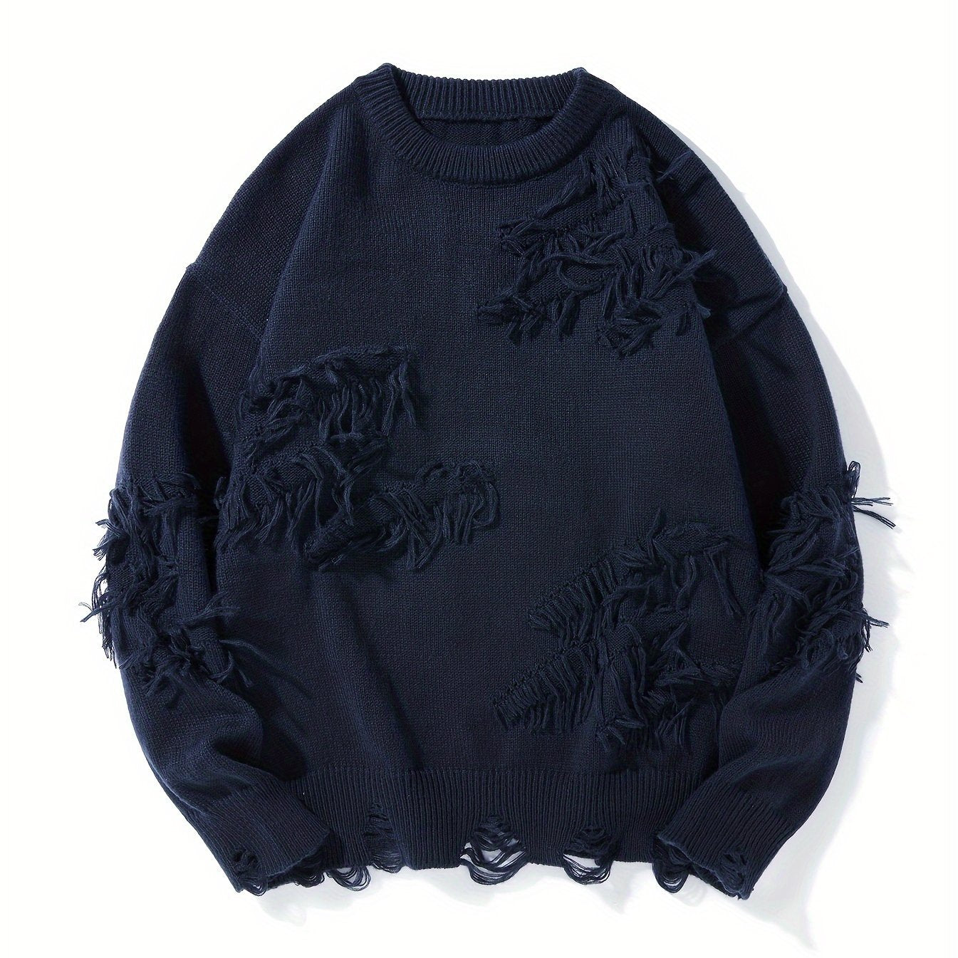 Offset Knit Sweater