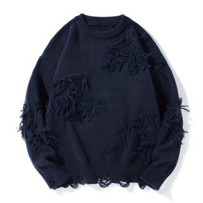 Offset Knit Sweater