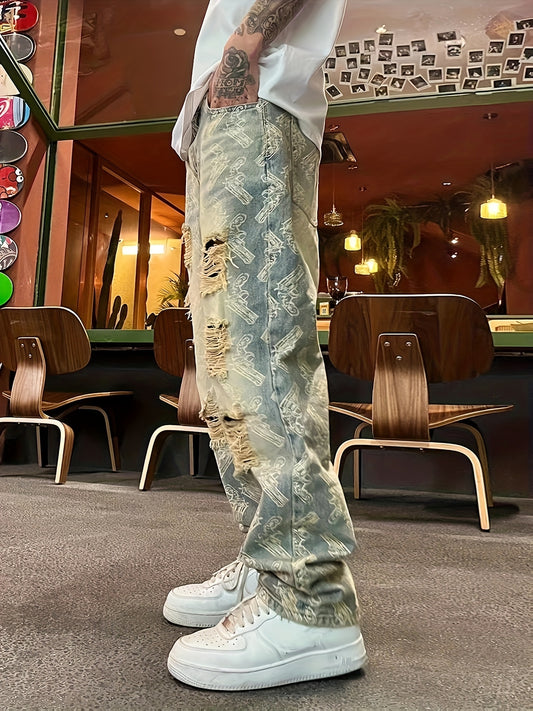 Glitch Vintage Washed Jeans