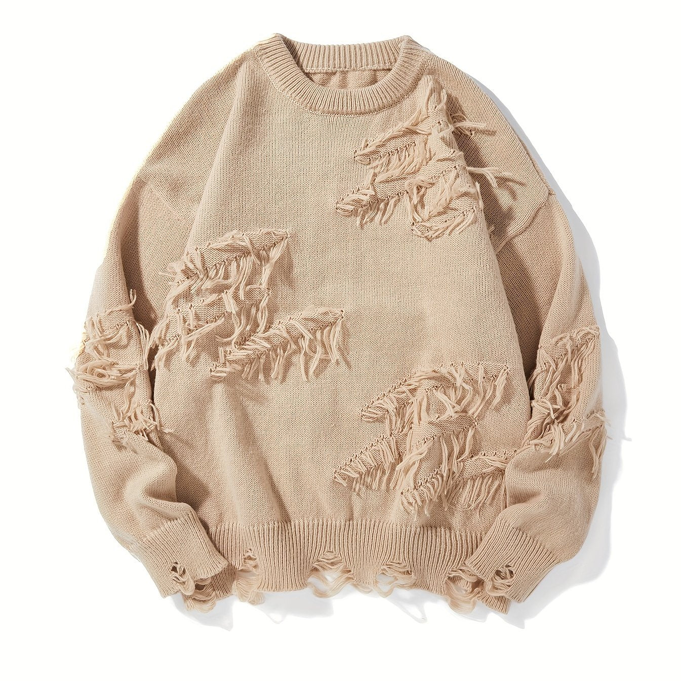Offset Knit Sweater