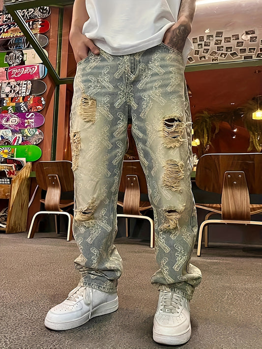 Glitch Vintage Washed Jeans